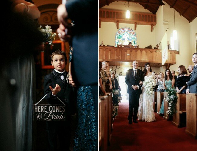 Winter Wedding, Ceremony Signage